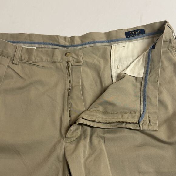 MEN'S RALPH LAUREN POLO CLASSIC CHINO BEIGE SHORTS SIZE 42 RN41381 GOLF SHORT - Picture 5 of 15